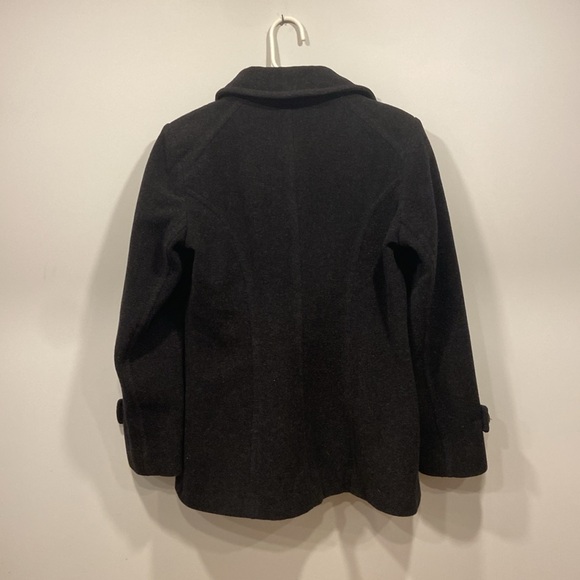 Wool blend pea coat - Picture 4 of 8